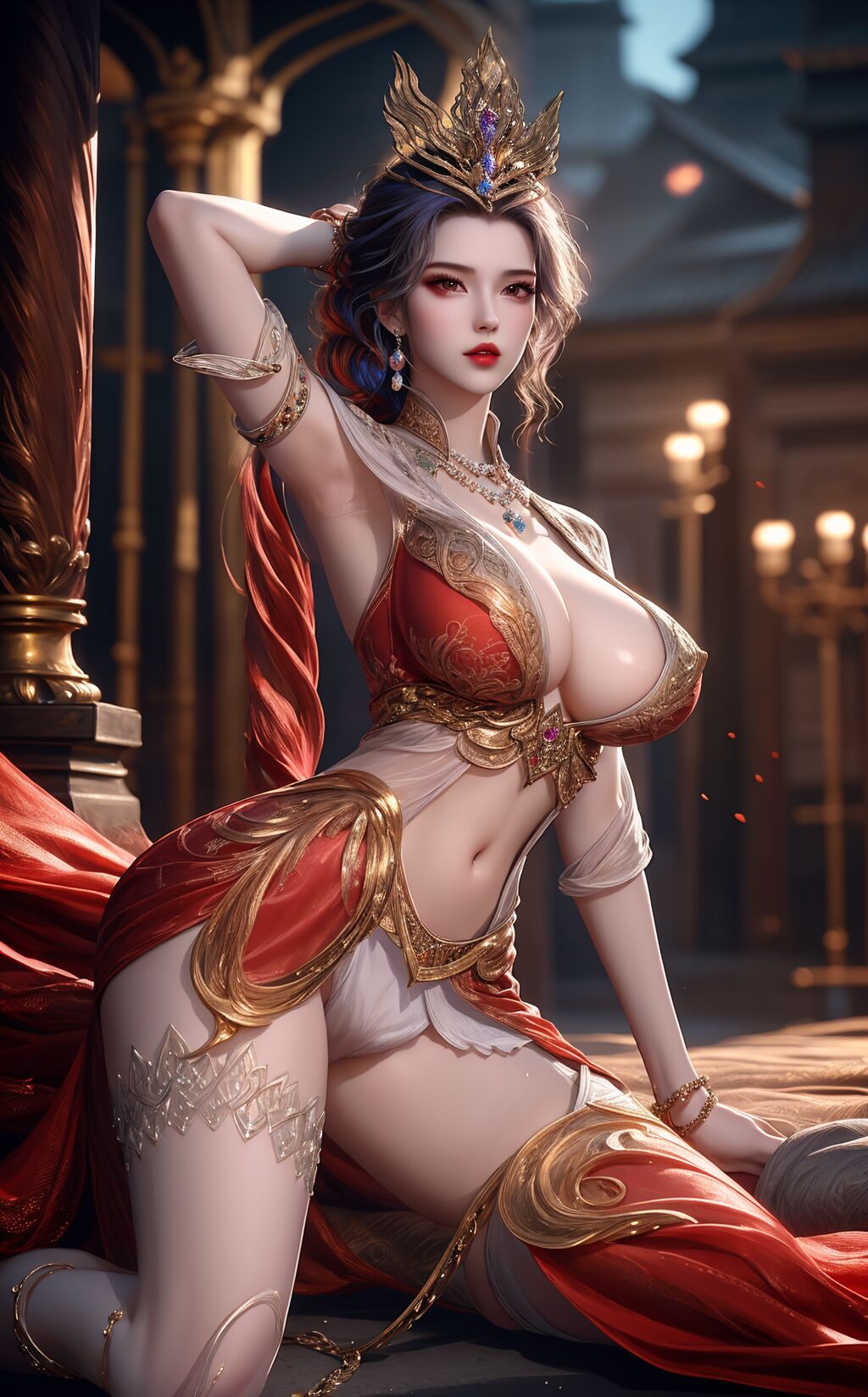 [AI Generated] Douluo Dalu Bibi Dong’s imperial concubine outfit